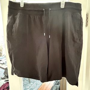 COPY - Tek Gear (Kohl’s) XXL Black workout/lounge cotton shorts. Comfy/ versati…
